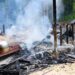 Kondisi usai terbakar rumah di Kukar