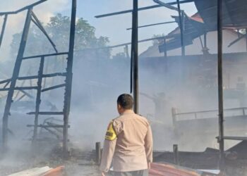 Kondisi Aset Desa di Sebulu Ulu Kukar usai terbakar