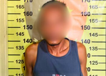 Terduga pelaku yang diamankan Polres Kukar