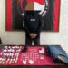 Terduga tersangka kasus narkoba diamankan polres kutim dan barang buktinya