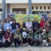 Kepala Disdikbud Bontang, Abdu Safa Muha foto bersama usai launching SMARTANI Go To School