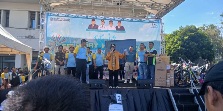 Wali Kota Bontang gelae peringatan May Day di (Dok/Cuitan)