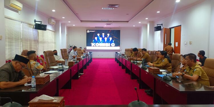 Rapat Komisi C DPRD Bontang dengan Dishub