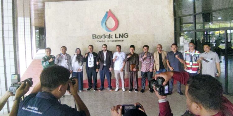 Komisi A DPRD Bontang bersama pihak PT Badak LNG