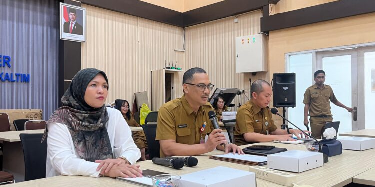 Jumpa pers Dinas Komunikasi dan Informatika (Diskominfo) Kaltim