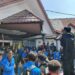 Sejumlah mahasiswa yang tergabung dalam Koalisi Darurat Pendidikan melakukan aksi demonstrasi di Kantor Disdikbud Kutai Timur, Rabu (Dok/Cuitan).