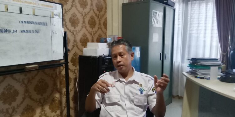 Pejabat Fungsional Ahli Madya Analis Kebijakan Bidang Penanaman Modal DPMPTS, Karel, (Dok/Cuitan).