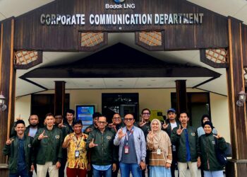 PWI Bontang Audiensi ke Badak LNG,