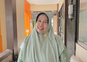 Koordinator Kesiswaan sekaligus guru kelas TK YPK, Isye Supriati 