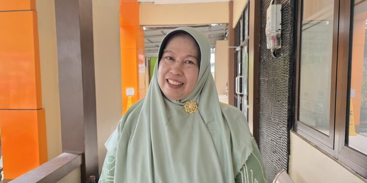 Koordinator Kesiswaan sekaligus guru kelas TK YPK, Isye Supriati
