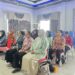 Koordinator Kesiswaan sekaligus guru kelas TK YPK, Isye Supriati saat mengikuti program inovasi Catin Andini yang dijalankan Puskesmas Bontang Barat
