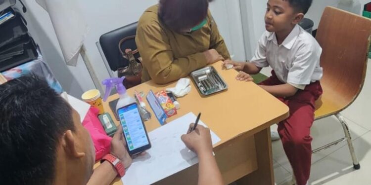 SDN 011 Bontang Selatan Perkuat Budaya Imunisasi dan Pemeriksaan Kesehatan Siswa Lewat Program UKS