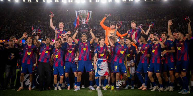 Barcelona Juara Laliga 2025/2026.
