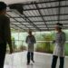Siswa SMPN 3 Bontang saat latihan pantomim