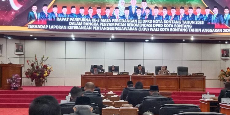 Rapat Paripurna III DPRD Kota Bontang