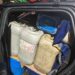 Barang bukti yang diamankan polisi terkait kasus penyalahgunaan dan pengangkutan Bahan Bakar Miyak (BBM)