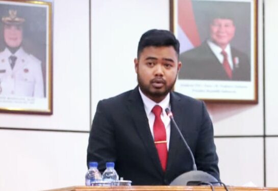 Ketua Komisi C DPRD kota Bontang, Alfin Rausan Fikry