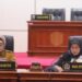 Rapat paripurna yang di pimpin Wakil Ketua I DPRD Bontang Sitti Yara. (Dok: Cuitan)
