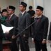 Bupati Kutai Timur Ardiansyah Sulaiman melantik empat pejabat pimpinan tinggi pratama serta dua pejabat fungsional ahli utama di Ruang Meranti, Senin (18/5/2026).