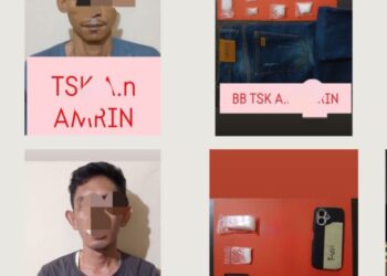 Dua Pria Diduga Edarkan Sabu di Bontang Dibekuk Polairud Bontang