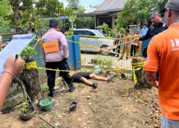 Reka ulang kasus pencurian mangga di Bontang