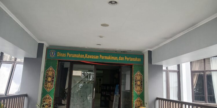 Tampak depan Kantor Perkim Bontang di Bontang Lestari