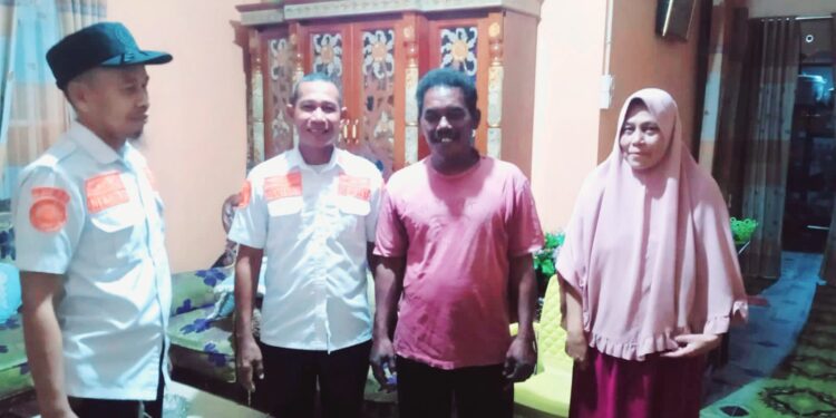 Nelayan Bontang yang hilang saat memancing akhirnya sudah tiba di rumah.