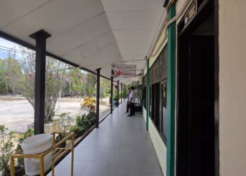 Selasar SMP Negeri 4 Bontang