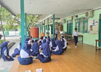 Siswa-siswi SMPN 3 Bontang
