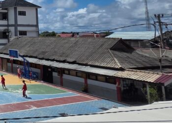 Gedung lama SMPN 2 Bontang yang akan dijadikan RTH