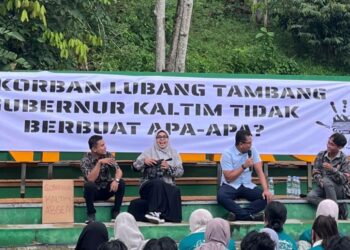 Peringatan hari anti tambang (dok: Jatam Kaltim)