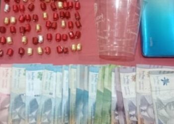 Alat bukti yang diamankan Polres Bontang