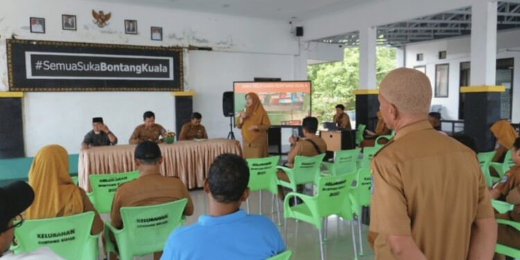 Sosialisasi Pemerintah Kota Bontang mengubah skema retribusi untuk kawasan wisata Bontang Kuala