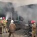 Kebakaran di Kampung Jawa Jalan Sendawar Bontang