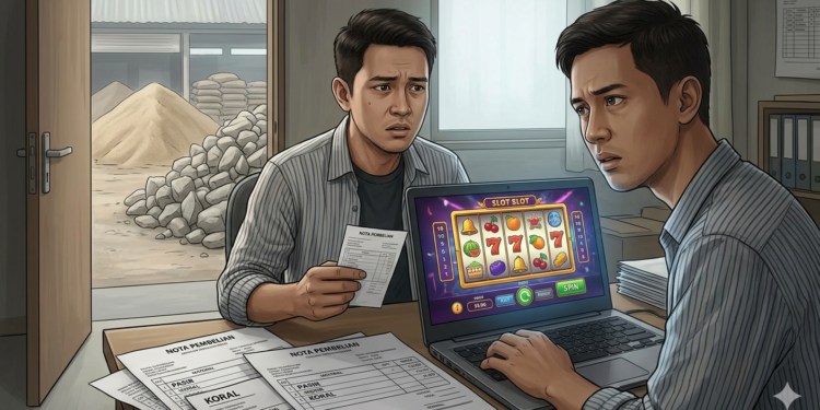 Ilustrasi Karyawan di Bontang Gelapkan Rp108 Juta untuk Judi Online