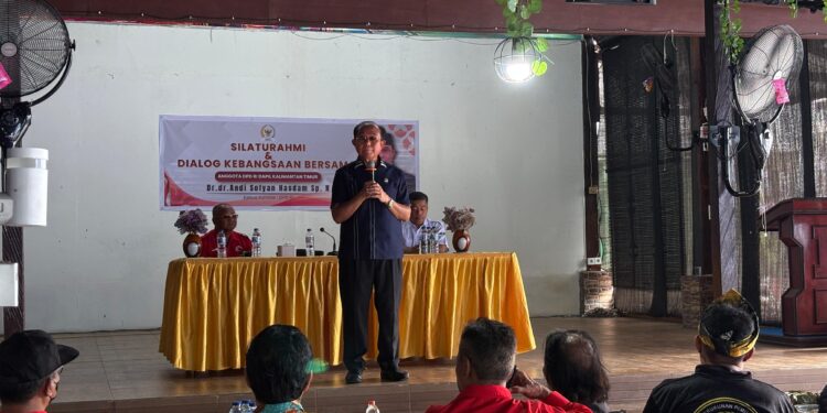 Reses Ketua Komite I DPD Andi Sofyan Hasdam