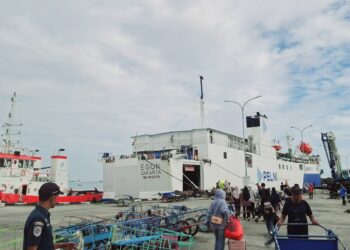 Kondisi di Pelabuhan Loktuan Bontang beberapa bulan lalu