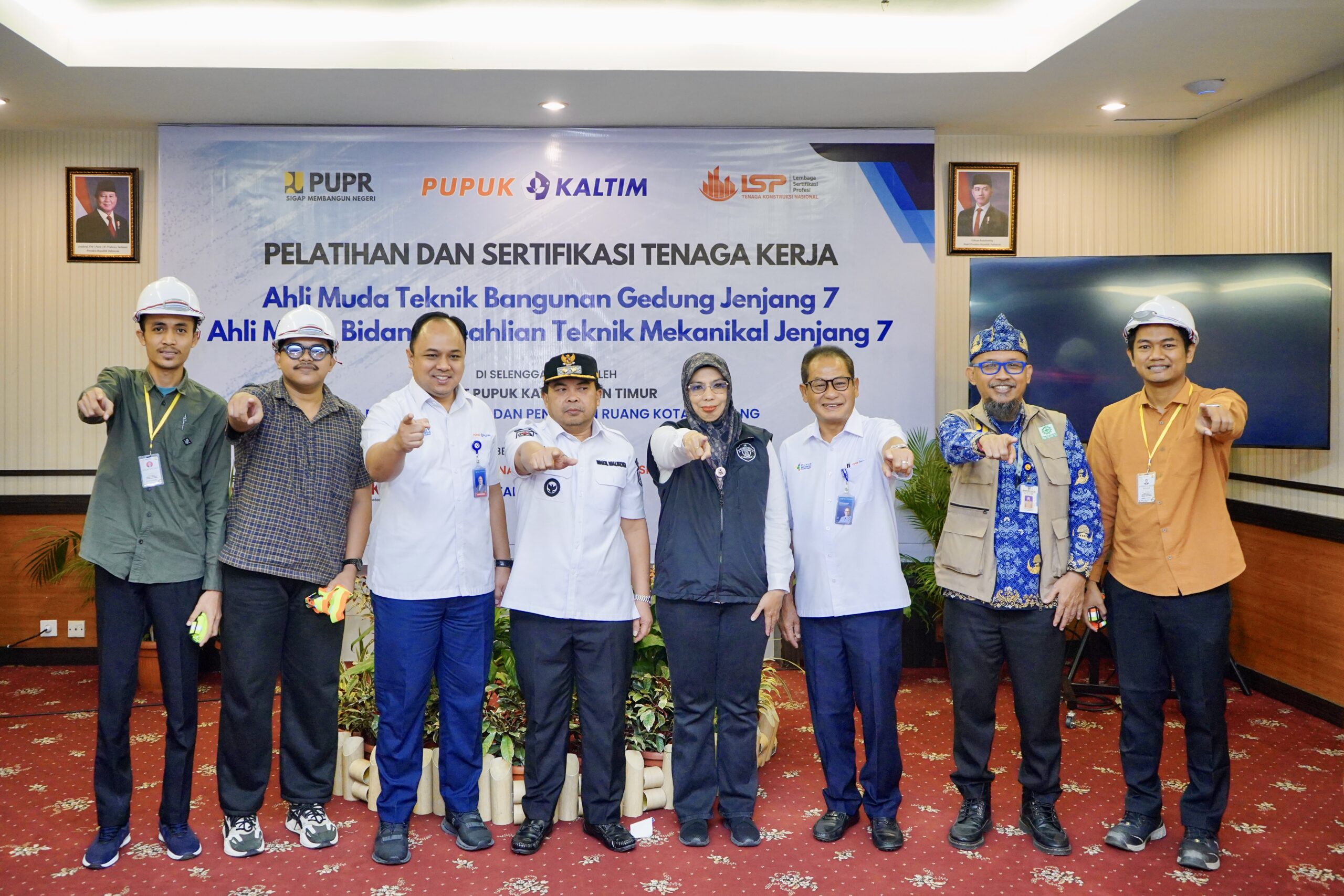 Pelatihan Sertifikasi Ahli Muda Konstruksi PKT Kaltim