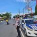 Saat Satlantas Polres Bontang lakukan patroli
