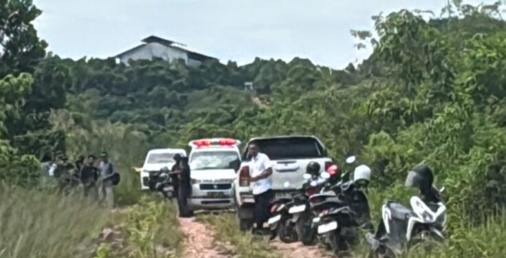 Lokasi penemuan bocah yang hilang diculik di Sangatta dan ditemukan meninggal dunia