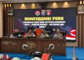 Konferensi Pers Polda Kaltim terkait kasus bocah penculikan di Kutim