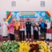 Agus Haris, saat menghadiri Launching Web Salsabila, Pentas Seni, dan Peluncuran 82 Buku di Gedung BPU Kecamatan Bontang Barat, Minggu (14/6/2026).