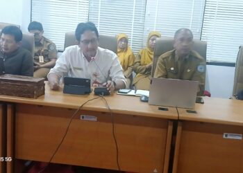 Pembahasan data dan luasan RTH di DLH dengan DPRD Bontang