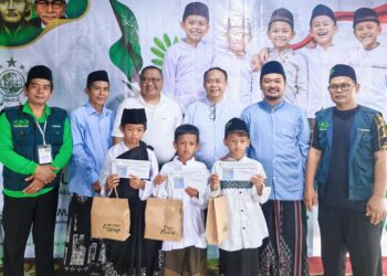 Khitan massal yang diselenggarakan oleh NU Care Lazisnu Kecamatan Muara Wahau bekerja sama dengan Klinik Pratama PT. Swakarsa Sinar Sentosa. (Istimewa)