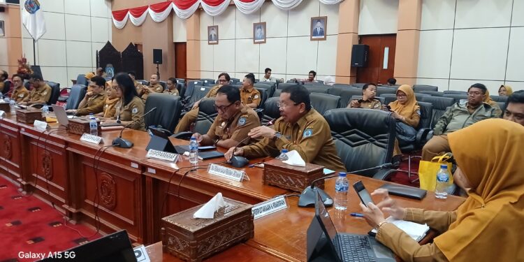 Saat Perkim Bontang rapat dengan DPRD