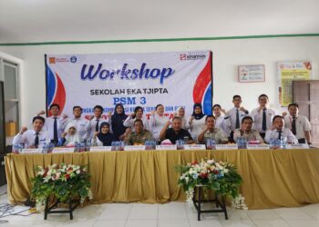 Workshop Peningkatan Kompetensi Kepala Sekolah dan Guru Sekolah Eka Tjipta PSM 3 Kalseltim Wilayah Kutim membahas penguatan kurikulum, pembelajaran, hingga digitalisasi pendidikan. (Istimewa)