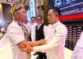 Ketum PSI Kaesang Pangarep bersama Ali Ridho Lapatau Ketua PSI Bontang