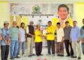 Formulir pencalonan Andi Faiz diambil oleh tim kuasanya dan diterima langsung Ketua Penjaringan, HM Idrus, di Sekretariat DPD Partai Golkar Bontang, Kamis (25/6/2026).