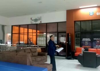 Kantor Mal Pelayanan Publik (MPP) yang berlokasi di Kawasan Gedung Pasar Taman Rawa Indah