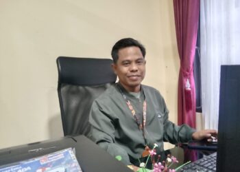 Sofyansyah dari Bidang Kesejahteraan Rakyat dan Lingkungan (Kesraling) DPMPTSP Bontang